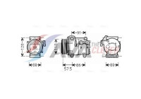 Compressor, air conditioning
