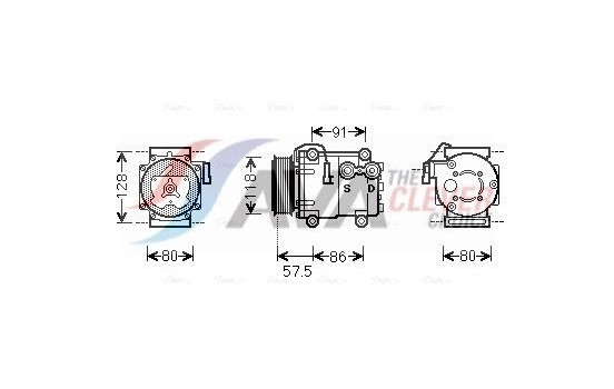 Compressor, air conditioning