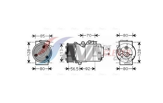 Compressor, air conditioning