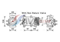 Compressor, air conditioning