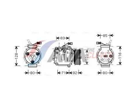 Compressor, air conditioning