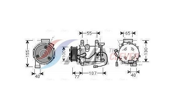 Compressor, air conditioning