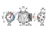 Compressor, air conditioning