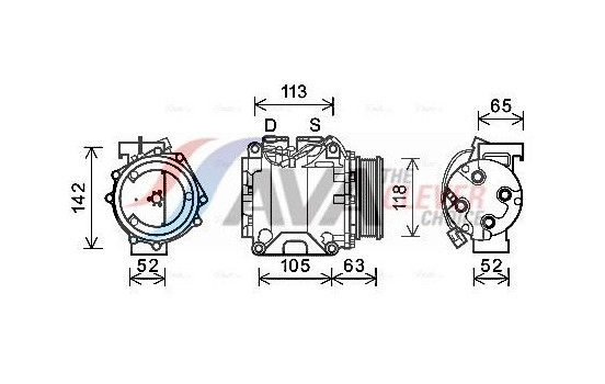 Compressor, air conditioning