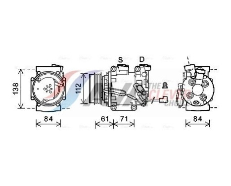 Compressor, air conditioning