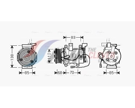Compressor, air conditioning