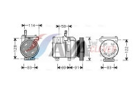 Compressor, air conditioning