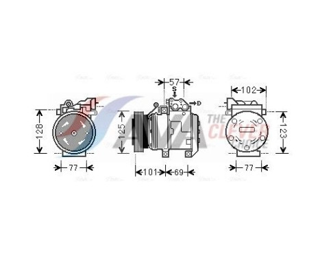 Compressor, air conditioning