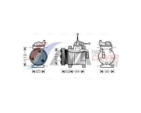 Compressor, air conditioning
