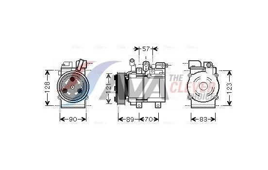 Compressor, air conditioning