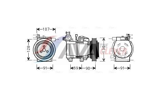 Compressor, air conditioning
