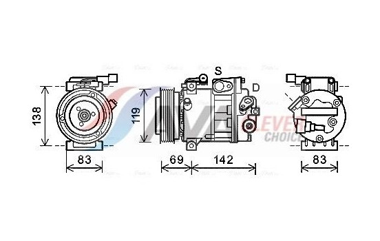 Compressor, air conditioning