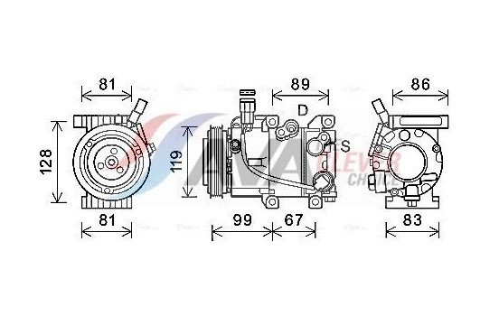 Compressor, air conditioning