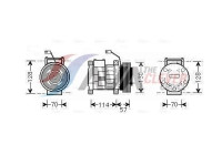 Compressor, air conditioning