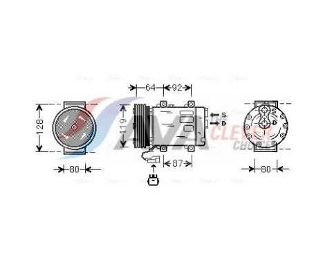 Compressor, air conditioning