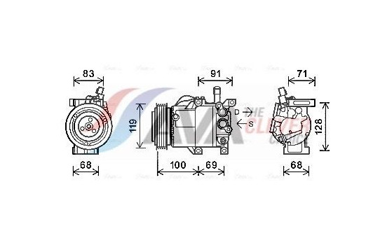 Compressor, air conditioning
