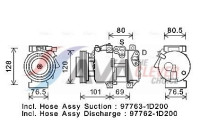 Compressor, air conditioning