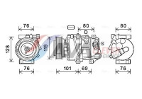 Compressor, air conditioning