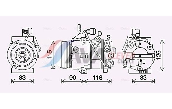 Compressor, air conditioning