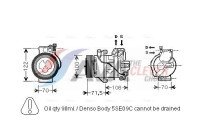 Compressor, air conditioning