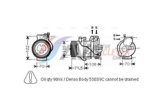 Compressor, air conditioning