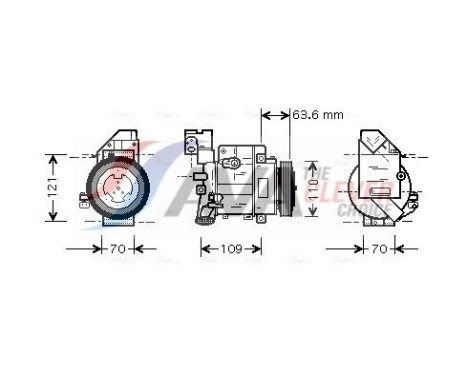 Compressor, air conditioning