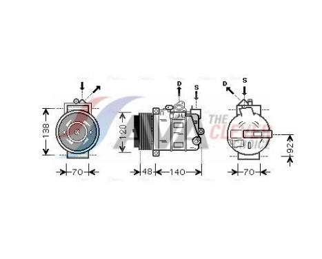 Compressor, air conditioning