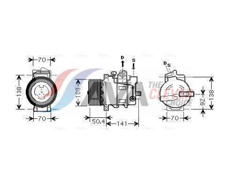 Compressor, air conditioning