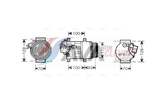Compressor, air conditioning
