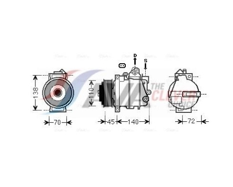 Compressor, air conditioning