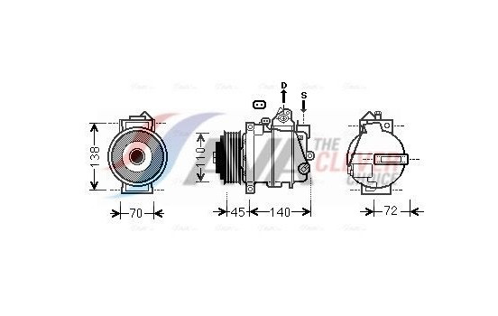 Compressor, air conditioning