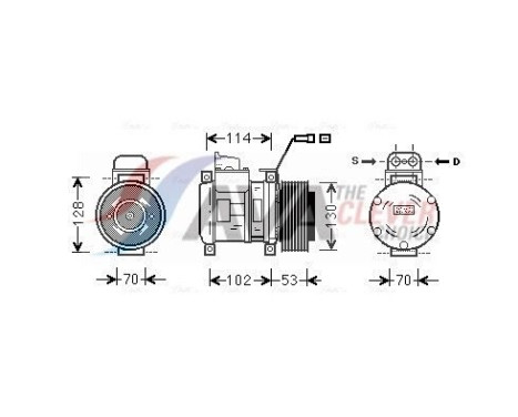 Compressor, air conditioning