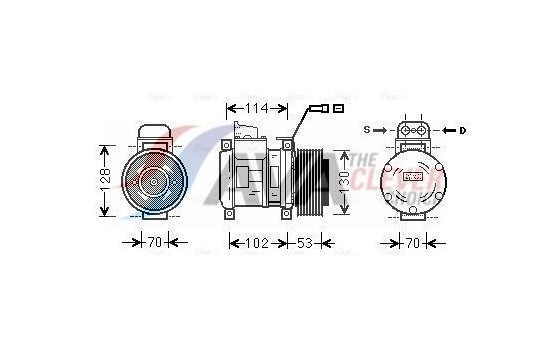 Compressor, air conditioning