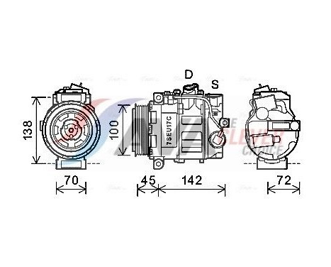 Compressor, air conditioning