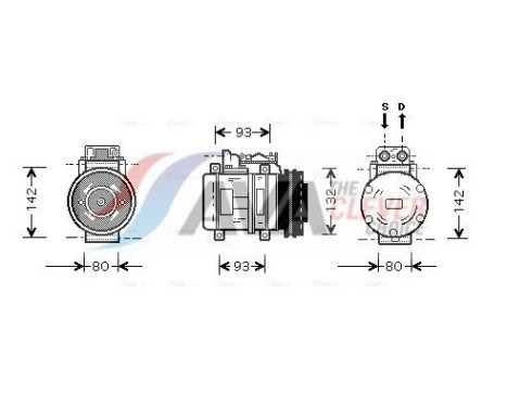Compressor, air conditioning