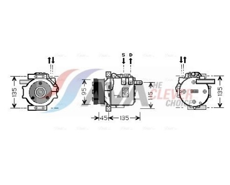 Compressor, air conditioning