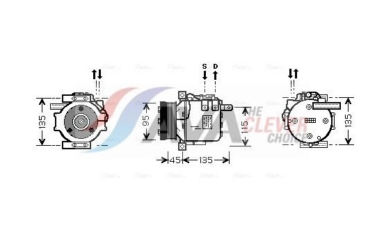 Compressor, air conditioning