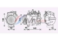 Compressor, air conditioning