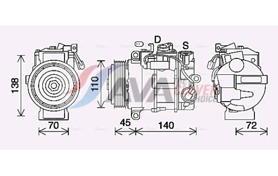 Compressor, air conditioning