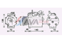 Compressor, air conditioning