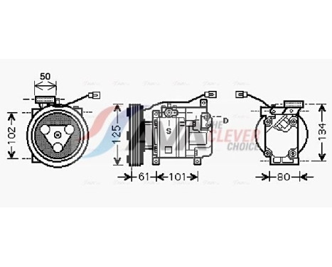 Compressor, air conditioning