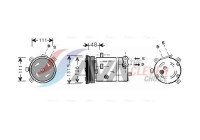 Compressor, air conditioning