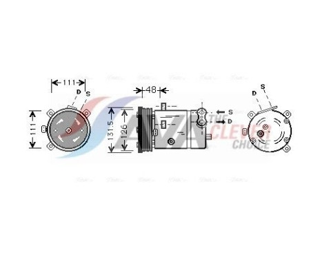 Compressor, air conditioning