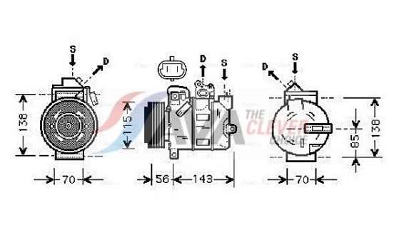 Compressor, air conditioning