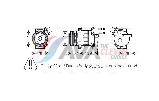 Compressor, air conditioning