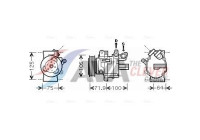 Compressor, air conditioning