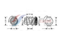 Compressor, air conditioning