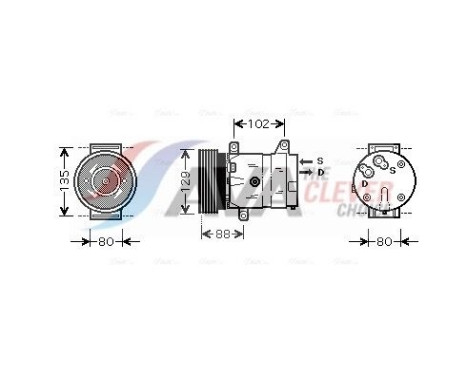 Compressor, air conditioning