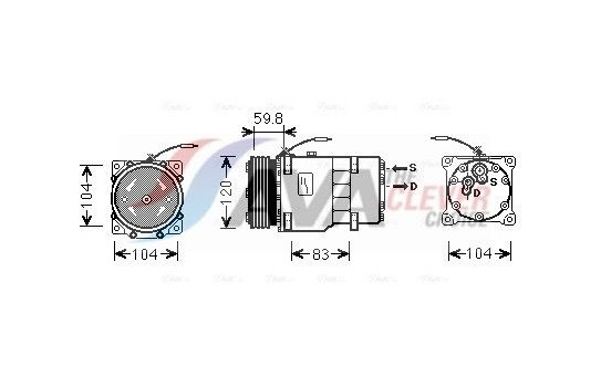 Compressor, air conditioning