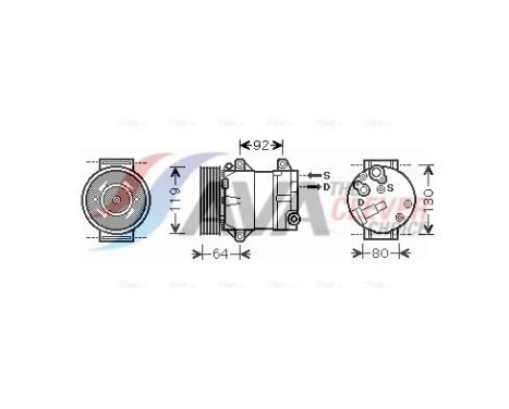 Compressor, air conditioning